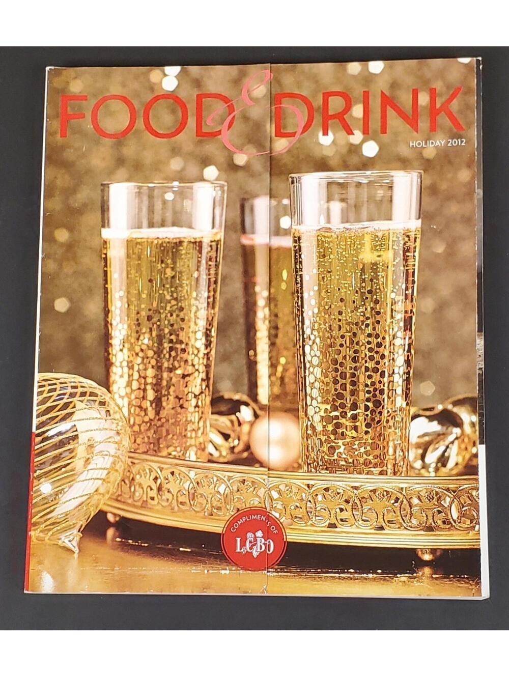 LCBO Food & Drink Holiday 2012 - Canadian Festive Recipes, Cocktails, Ads